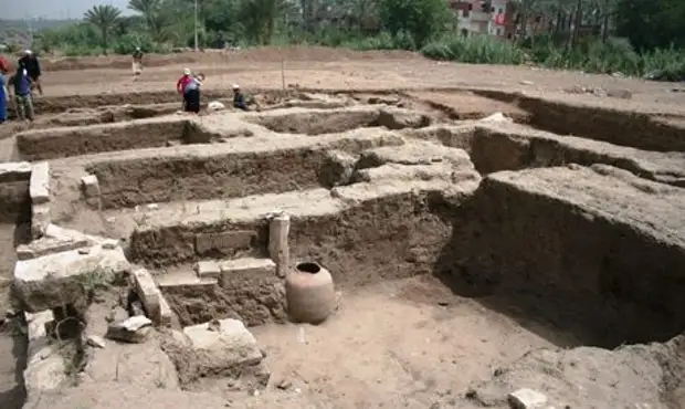 В Египте археологи нашли древний дом с римскими банями и комнатой для обрядов