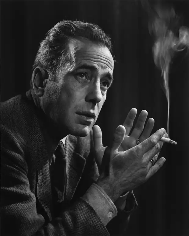 Humphrey Bogart by Yousuf Karsh