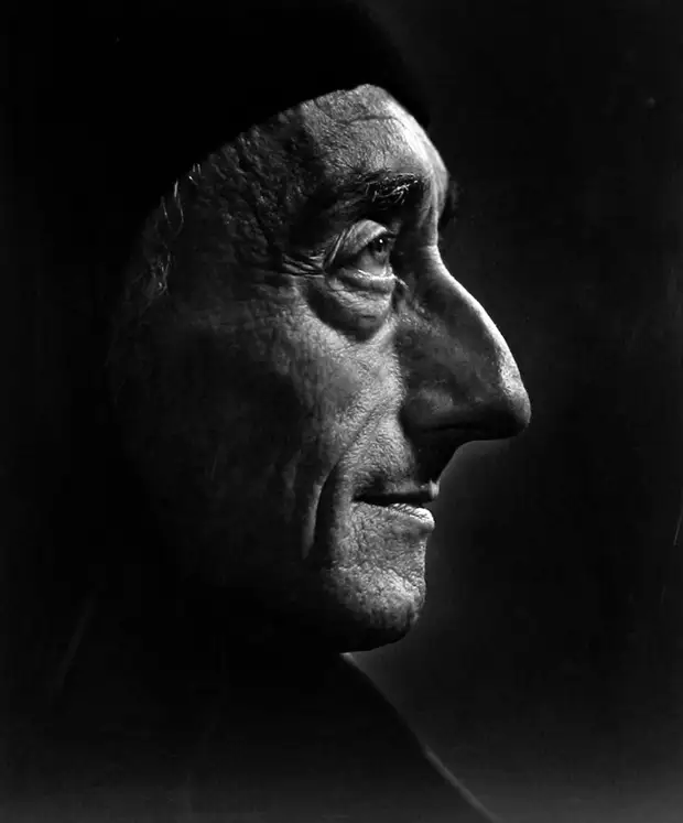 Jacques Couseteau by Yousuf Karsh