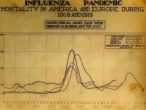 Эпидемия испанского гриппа 1918–1919 годов
