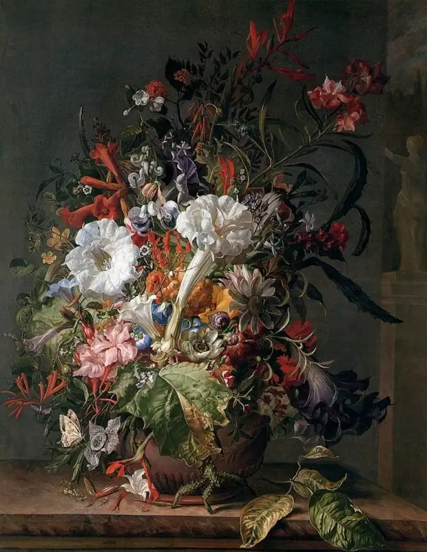 Рашель Рюйш — нидерландская художница эпохи барокко, мастер натюрморта голландские натюрморты, живопись, искусство, красота, цветы