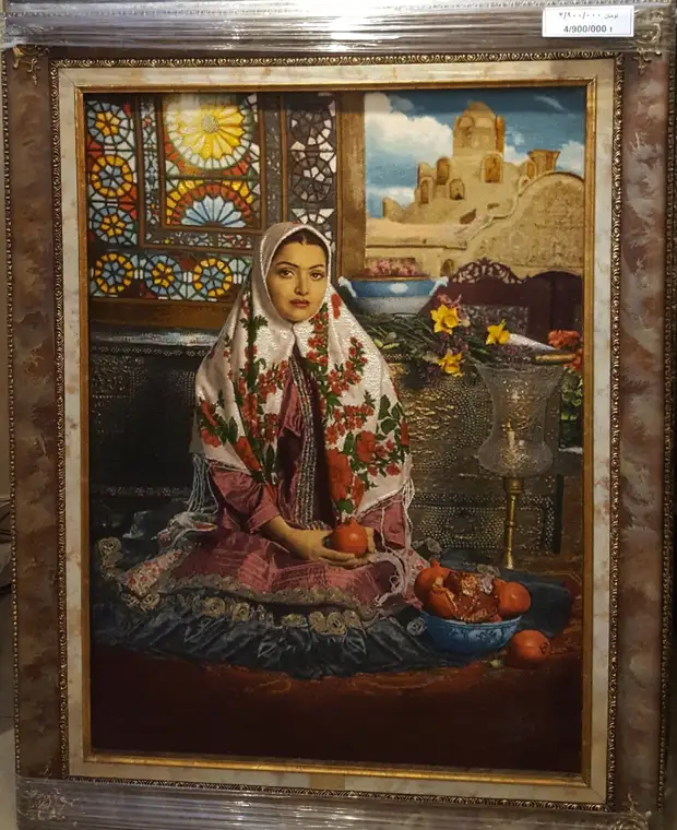 Ковры-картины как продолжение темы об изображении людей в искусстве Ирана