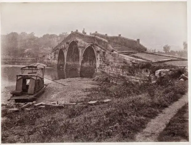 Мост, окрестности Шанхая, 1900 г.
