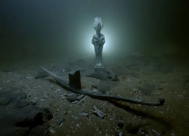 В Египте нашли ритуальную ладью бога Осириса и затонувшие корабли римского периода