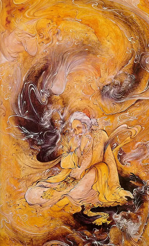 Картины персидского художника Махмуда Фаршчияна
