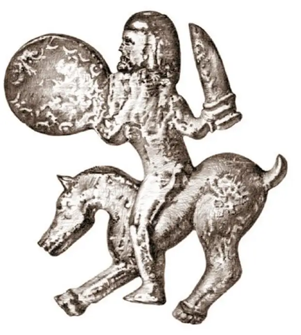 Фигурки славянских языческих богов из Велестинского клада.
