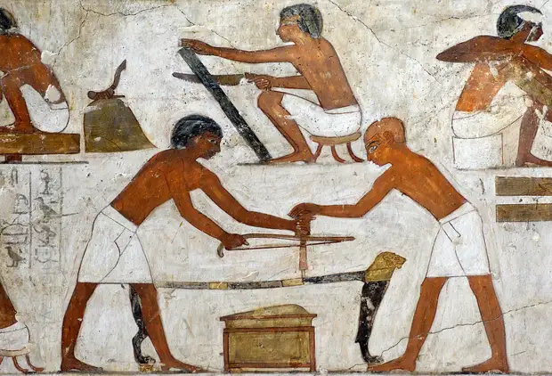 Как древние египтяне пилили гранит: опыт Николая Васютина
