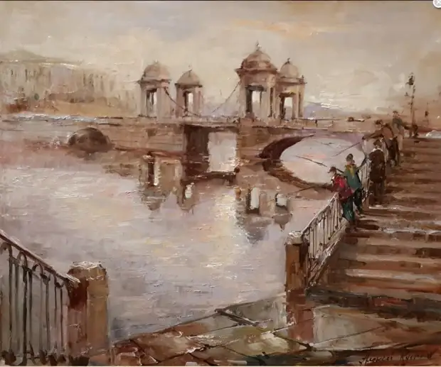 Стародавний Петербург в картинах Алексея Рычкова.