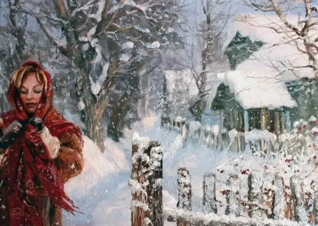 Российские пейзажи в картинах художника Владимира Жданова.