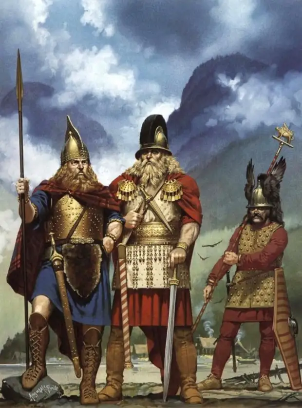 Кельты на берегу озера Галльштатт (вторая половина VI в. до н.э.)