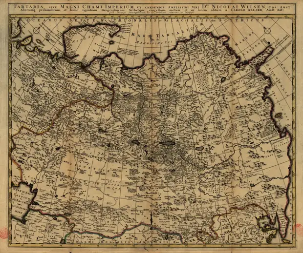 Карты Тартарии XVII вв. Опровержение фальсификаций истории.