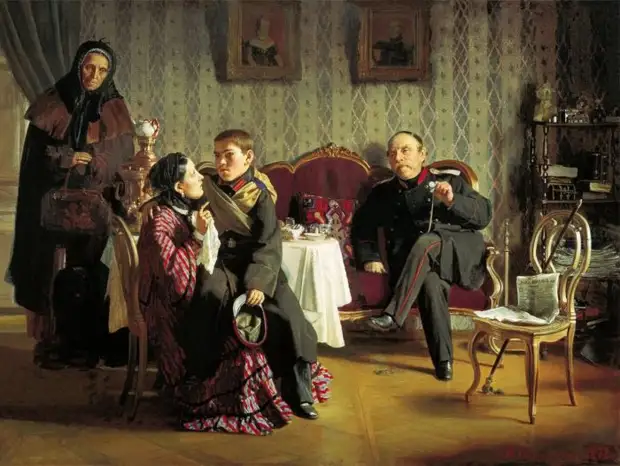 Российский жизненный уклад 19 века в картинах Алексея Корзухина.