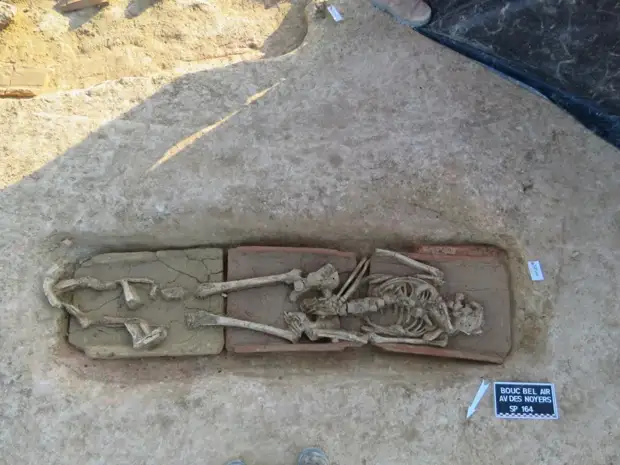 На юге Франции раскопали античный некрополь