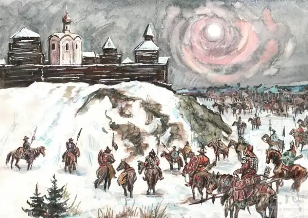 Переход к Малому ледниковому периоду и Монгольское нашествие на Русь.