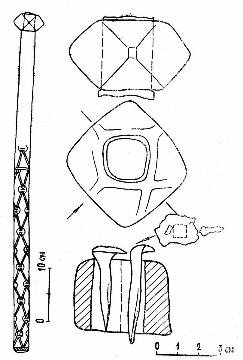 Две уникальные булавы из раскопок в Новгороде