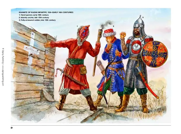 Армии волжских болгар и Казанского ханства