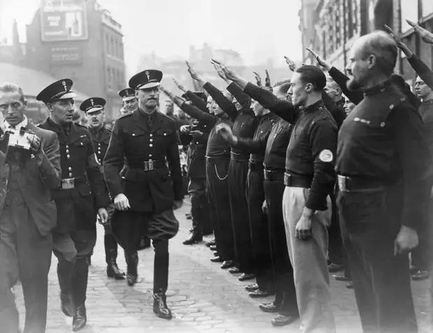 Марш фашистов в Лондоне, 1936