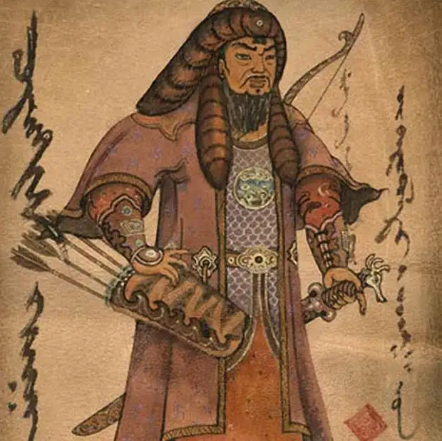 Отображение западного похода монгол в Австрийской хронике.