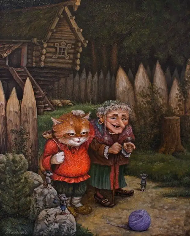 Жители сказочного леса в серии «Картин от печки».