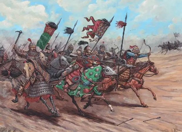 11 августа 1378 года состоялась битва на реке Воже - сражение между русской ратью под командованием Дмитрия Донского и войском Золотой Орды под командованием мурзы Бегича