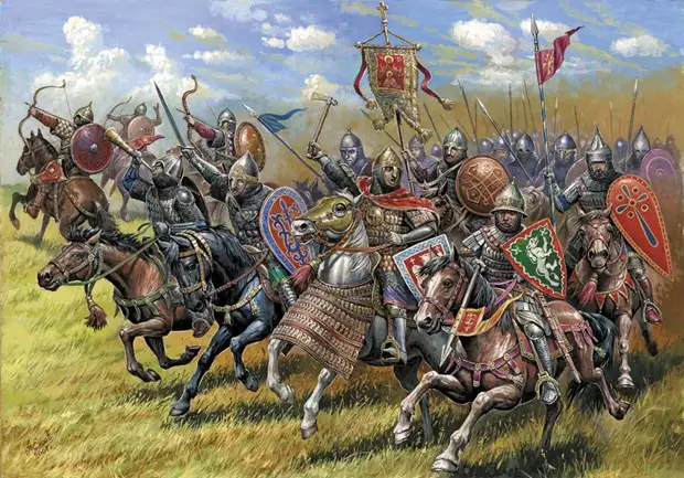 11 августа 1378 года состоялась битва на реке Воже - сражение между русской ратью под командованием Дмитрия Донского и войском Золотой Орды под командованием мурзы Бегича