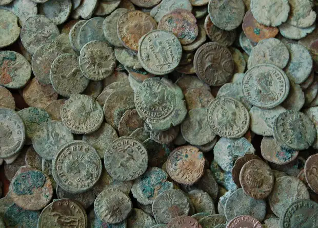 В Испании нашли 600 килограммов римских монет