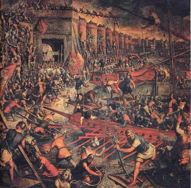 13 апреля 1204 года в ходе IV Крестового похода европейскими рыцарями - крестоносцами был взят Константинополь