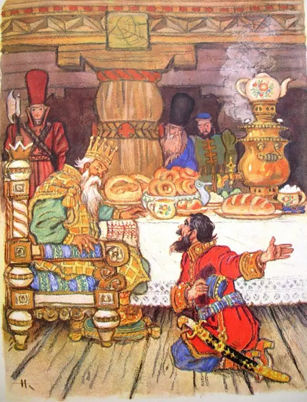 Сказочная Русь в иллюстрациях Николая Кочергина.