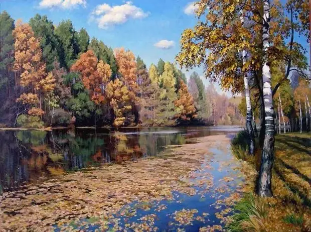 Красота природы России в пейзажной живописи татарского художника - Айрата Гайфулина