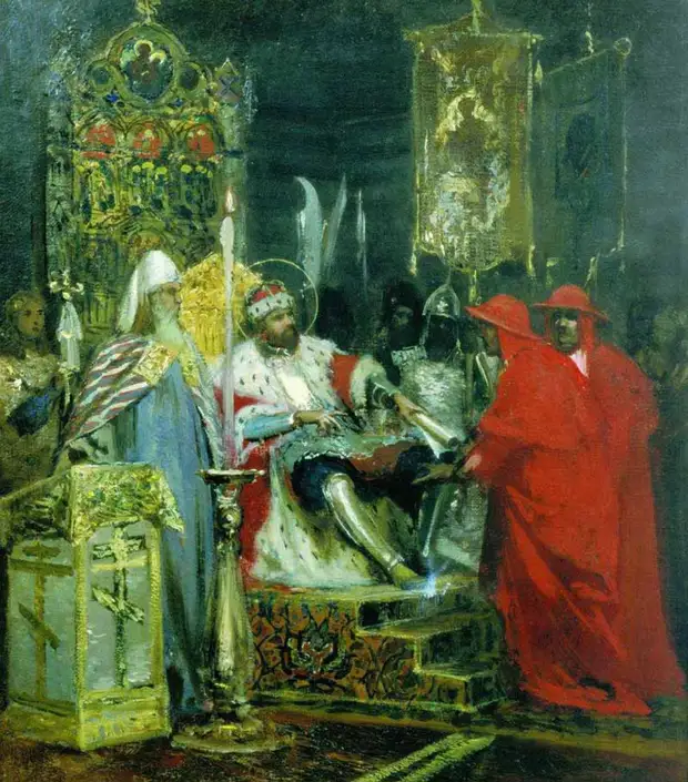 Послания князю Александру Невскому от Папы Иннокентия IV.