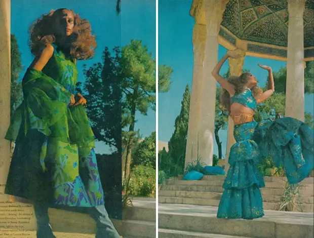 Женская мода в Иране: обложки журналов 1970-х годов