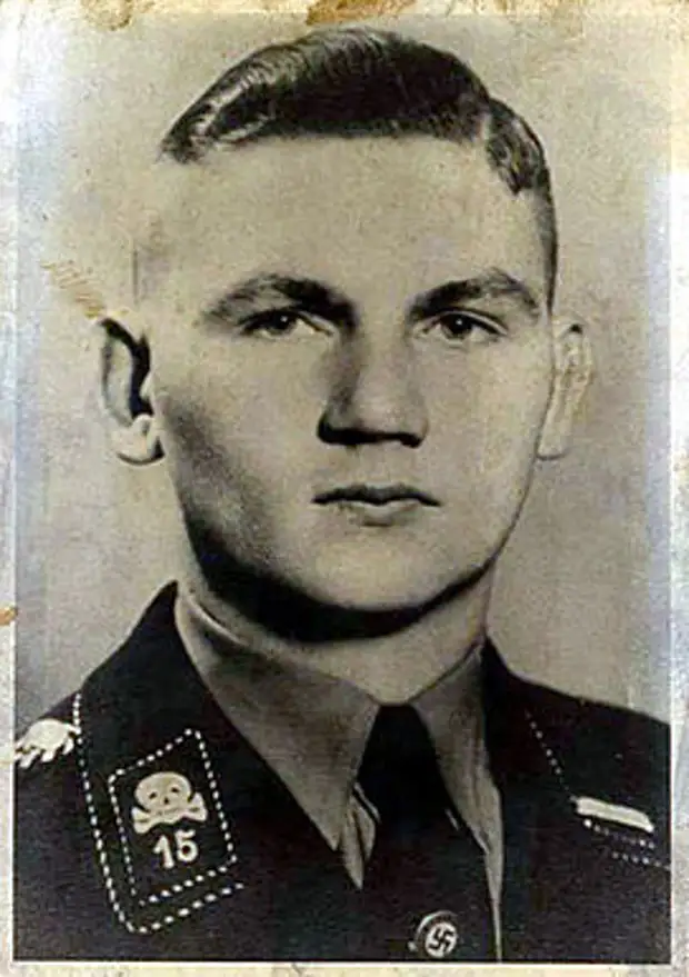 Герхард Мартин Зоммер, начальник карцера концлагеря, прозванный «Бухенвальдским мясником».