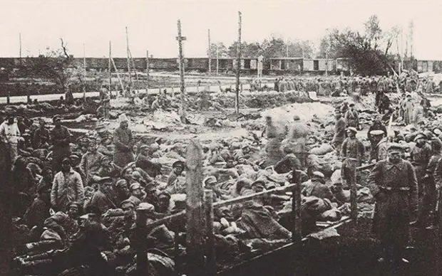 Красноармейцы в польском плену