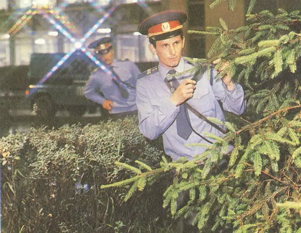 Фото из СССР.  Советская милиция