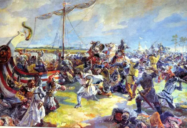 Русские князья в крестовых походах.