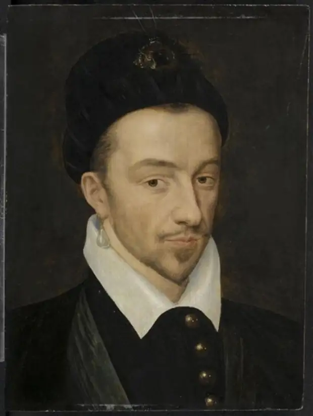 Портрет Генриха III работы Франсуа Клуэ, 1581 год.jpg