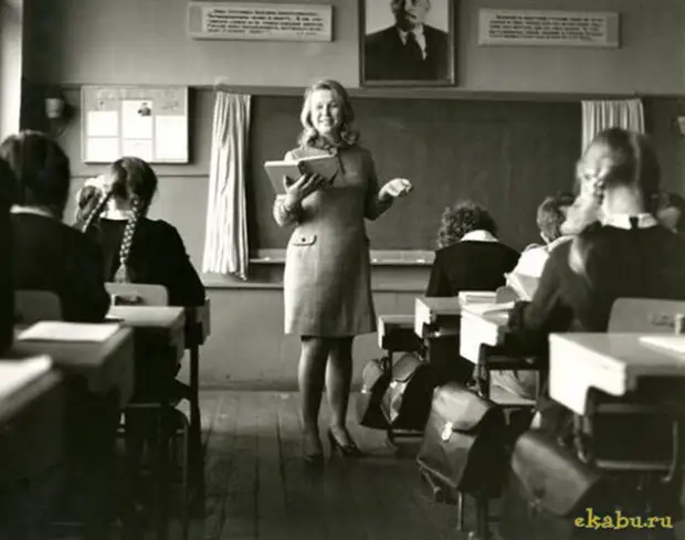 Учителя в советских школах