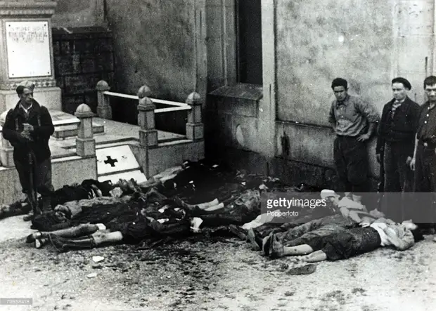 Испанский холокост. ( 50 фото ) 18+