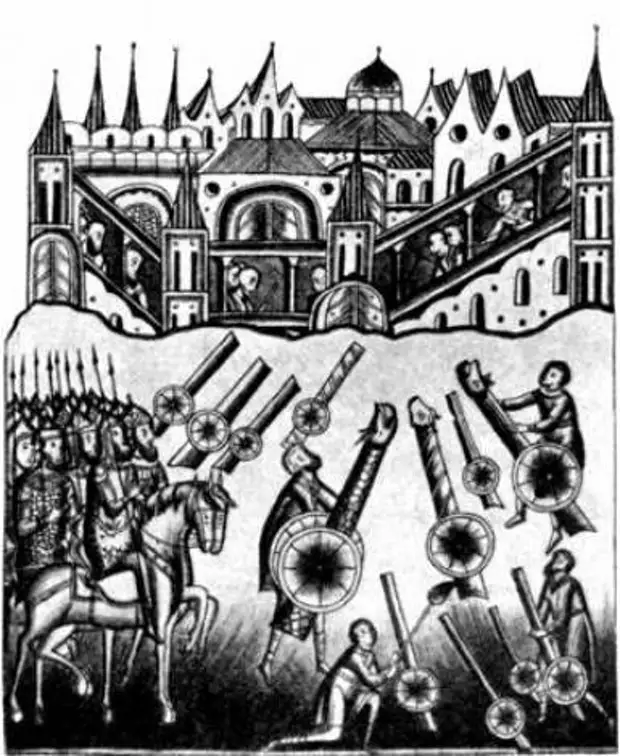 Саперы Ивана Грозного при штурме Казани 1552 года