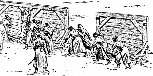 Саперы Ивана Грозного при штурме Казани 1552 года