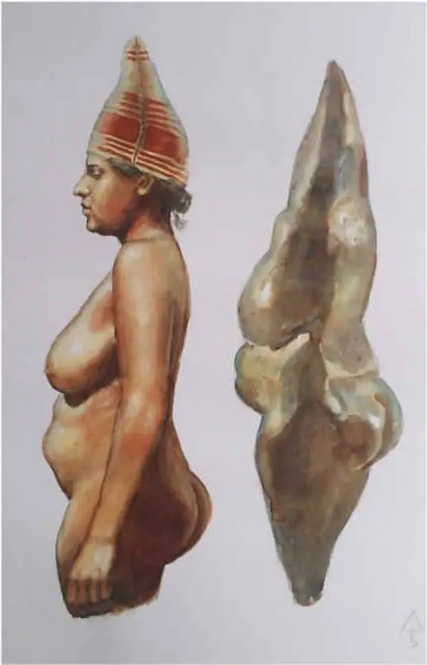 Реконструкции облика палеолитических женщин по статуэткам-венерам.