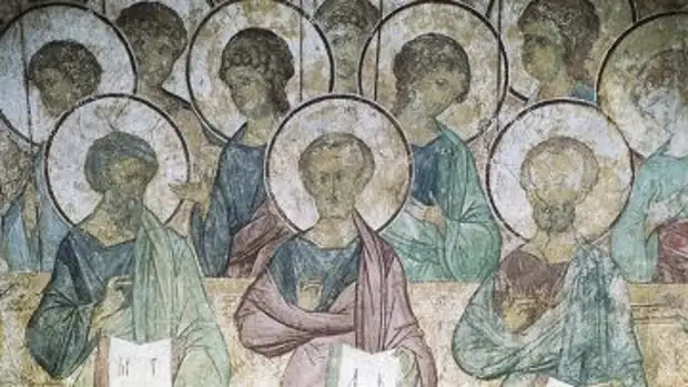 В Успенском соборе Владимира во время реставрации открыли фрески Андрея Рублева