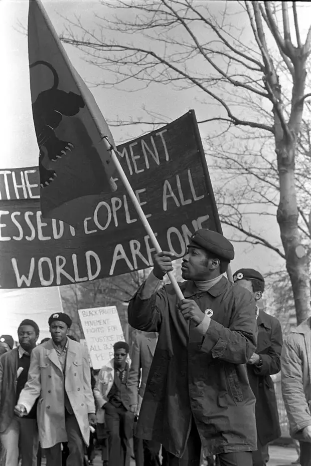 Социальные конфронтации в США 1960-х - 1970-х годов: Леворадикальная Партия черных пантер   (29)
