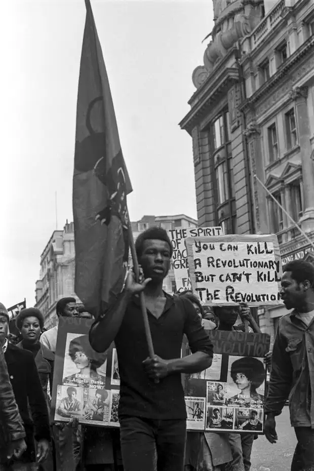 Социальные конфронтации в США 1960-х - 1970-х годов: Леворадикальная Партия черных пантер   (32)
