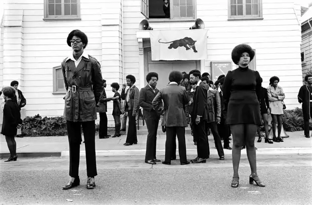Социальные конфронтации в США 1960-х - 1970-х годов: Леворадикальная Партия черных пантер   (2)