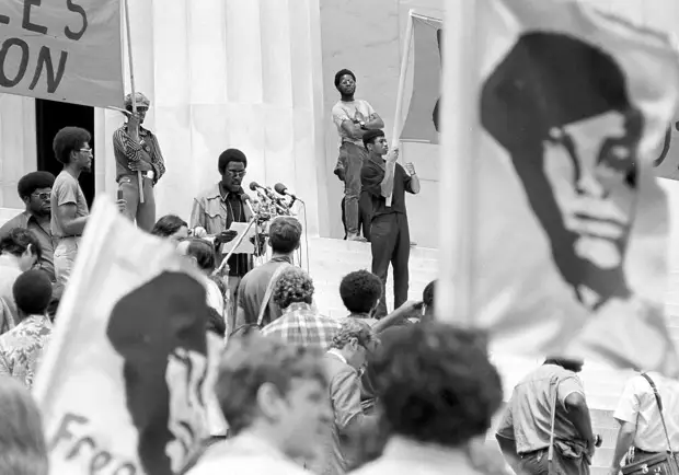 Социальные конфронтации в США 1960-х - 1970-х годов: Леворадикальная Партия черных пантер   (17)