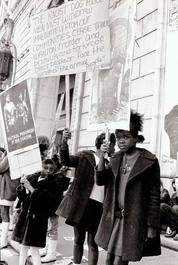 Социальные конфронтации в США 1960-х - 1970-х годов: Леворадикальная Партия черных пантер   (19)