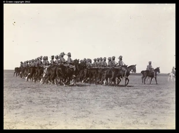 Бомбейская конница на параде