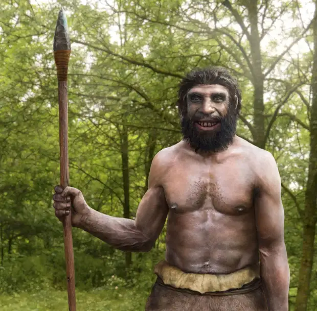 Чернокожие неандертальцы, чёрный голубоглазый кроманьонец?