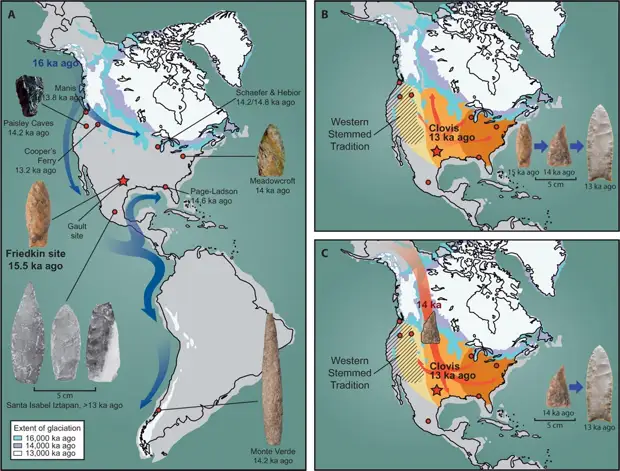 Обнаружено древнейшее в Северной Америке оружие